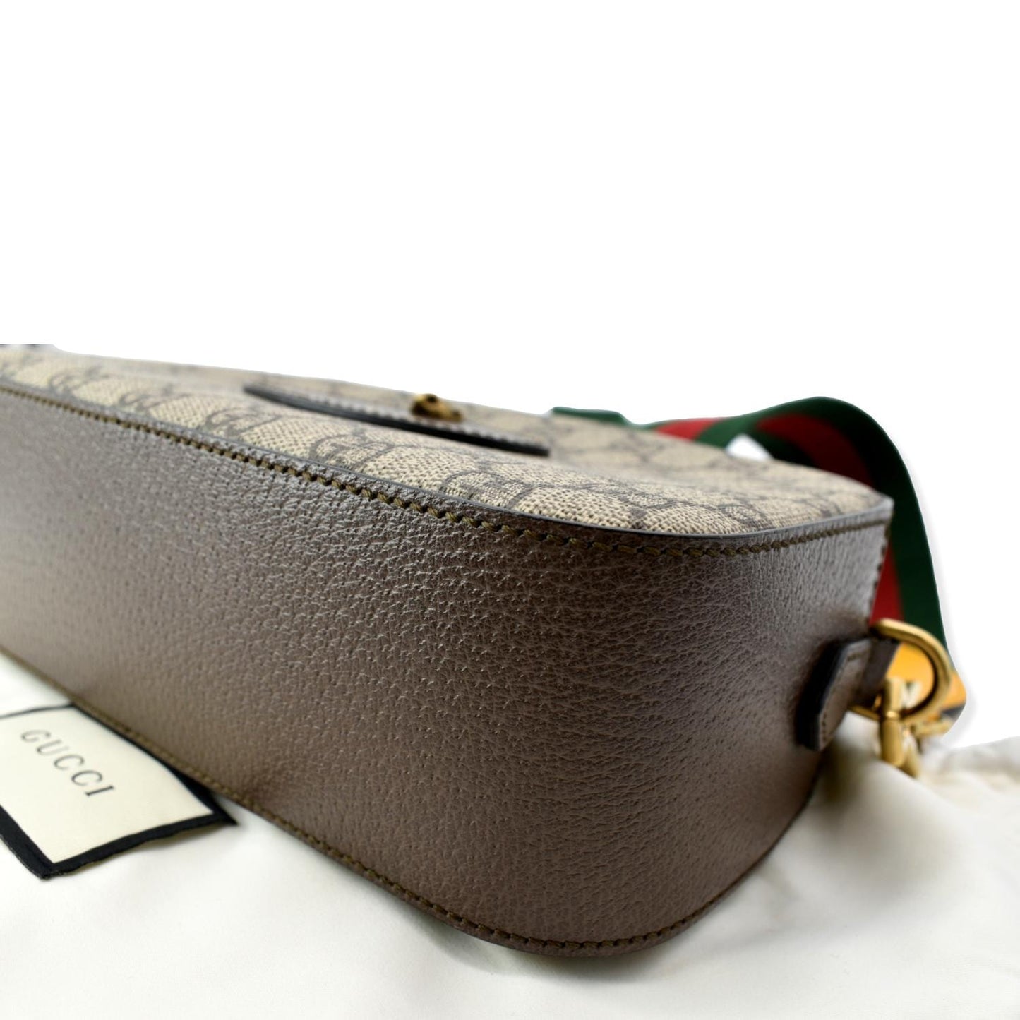 GUCCI Neo GG Supreme Canvas Messenger Bag Beige 476466