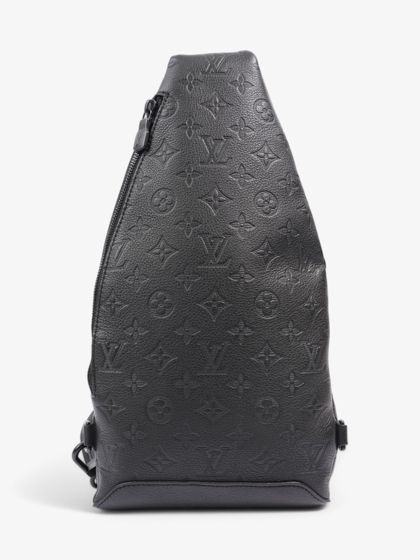 Louis Vuitton Duo sling Black Embossed Leather