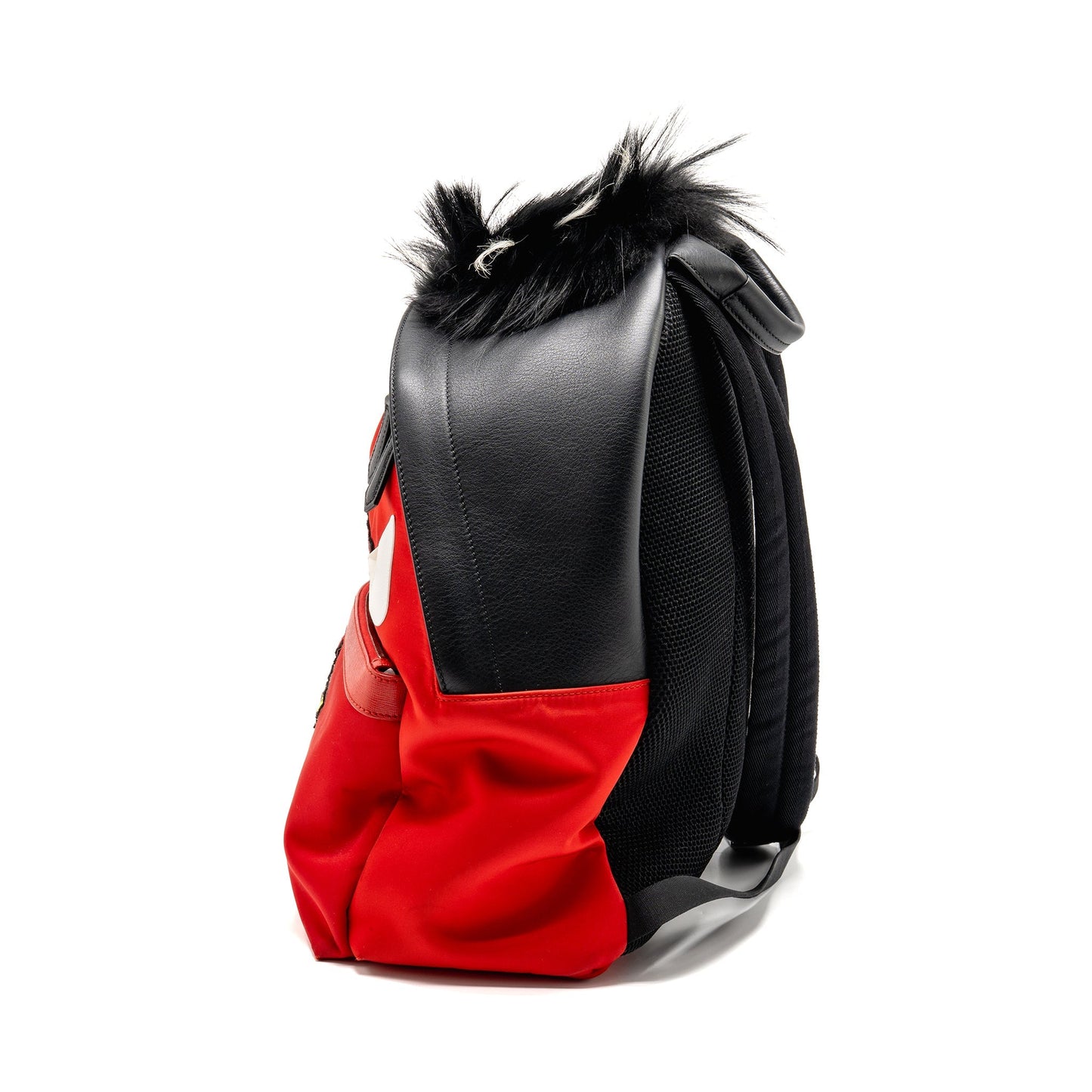 Fendi Monster Backpack Nylon/Leather Red/Multicolour
