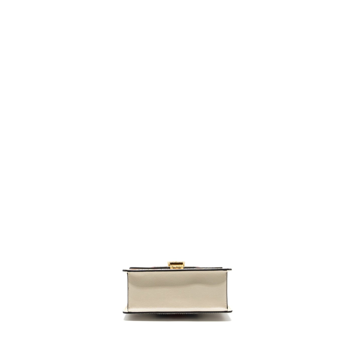 Gucci Mini top handle Sylvie tote bag with heart print limited white multicolor