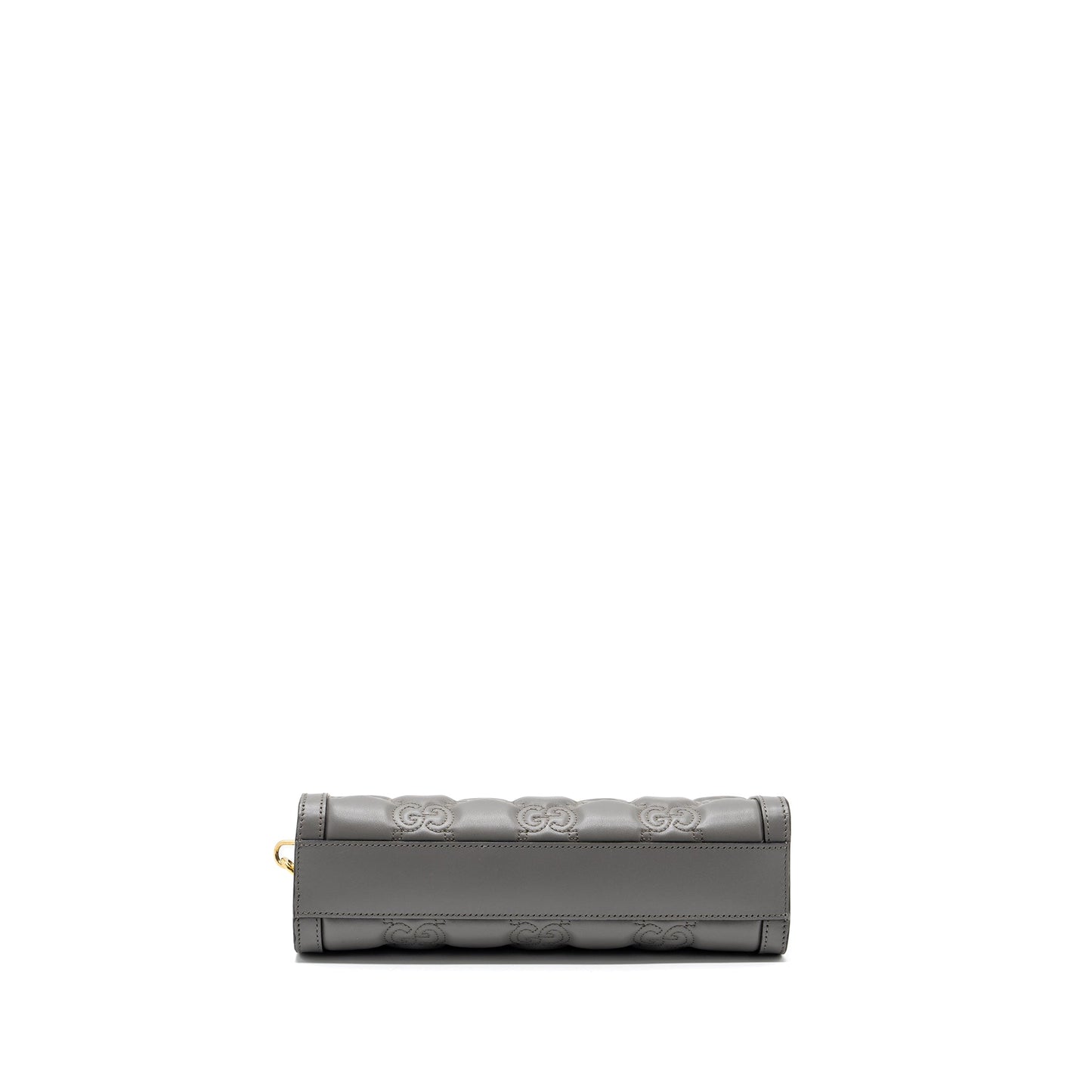 Gucci chain crossbody bag calfskin grey L