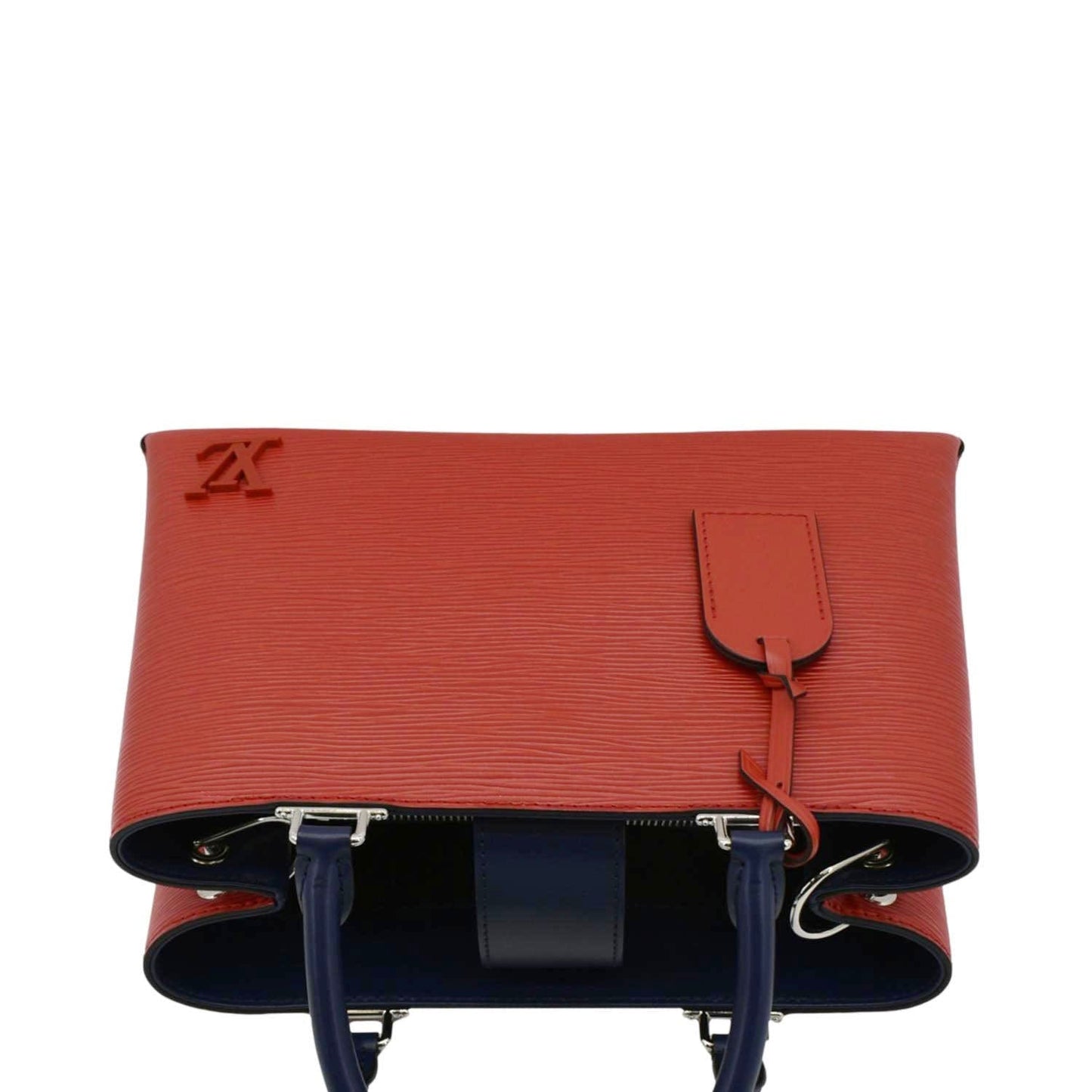 LOUIS VUITTON Kleber Epi Leather Shoulder Bag Red