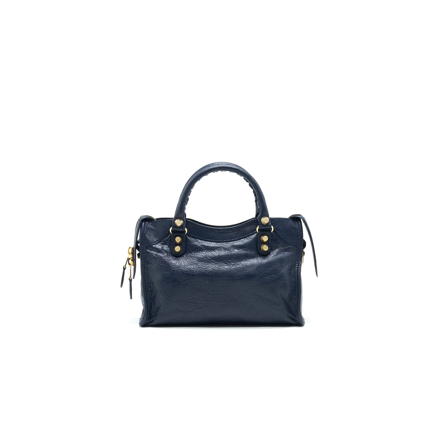 Balenciaga Mini Giant City Crossbody Purse Navy