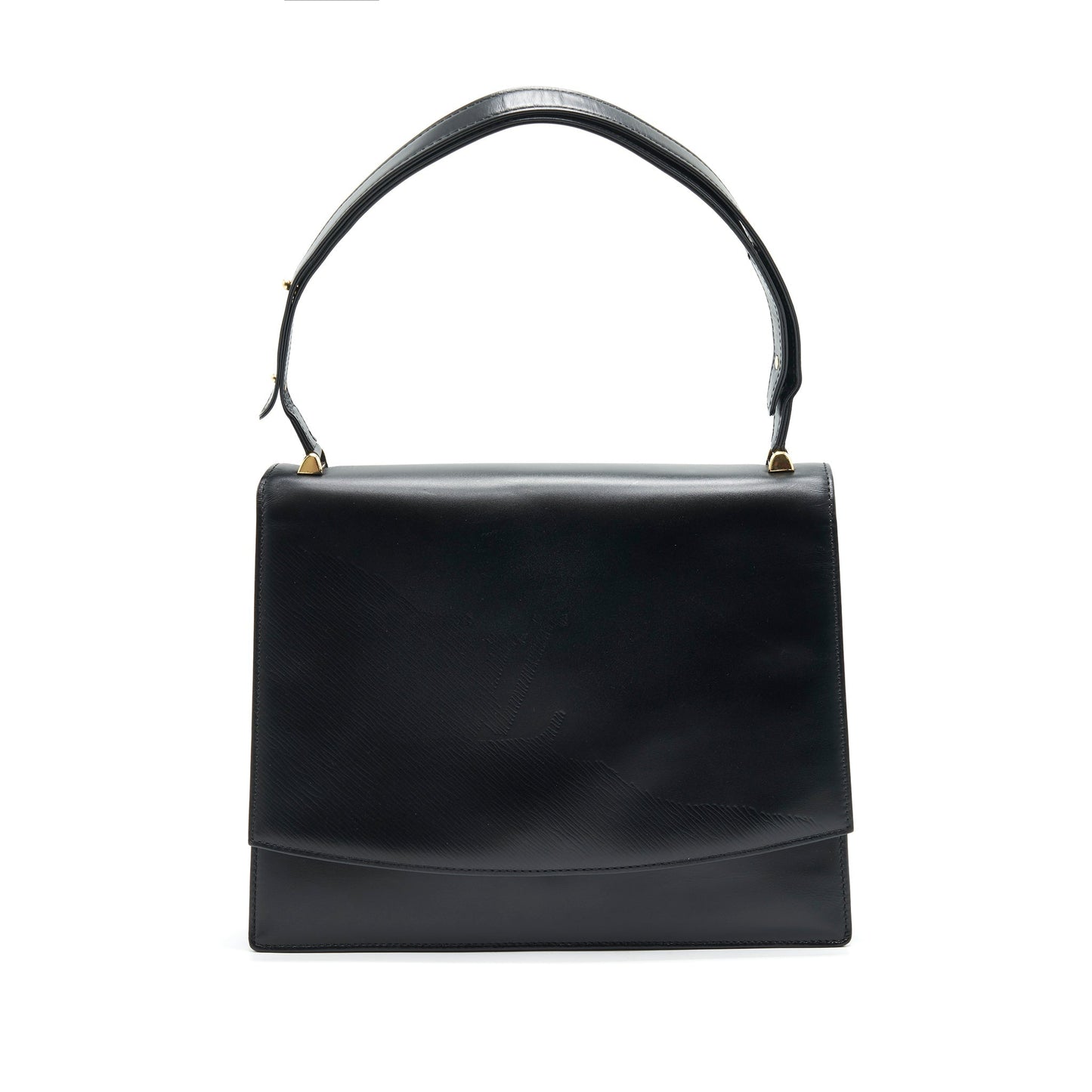 Louis Vuitton Delphes Opera Line Bag Limited Ed Black Leather Shoulder Bag