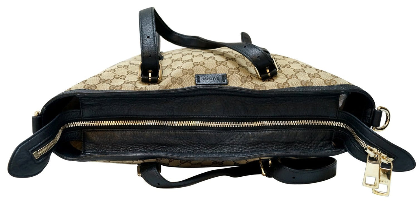 Gucci GG Canvas Tote Shoulder Bag