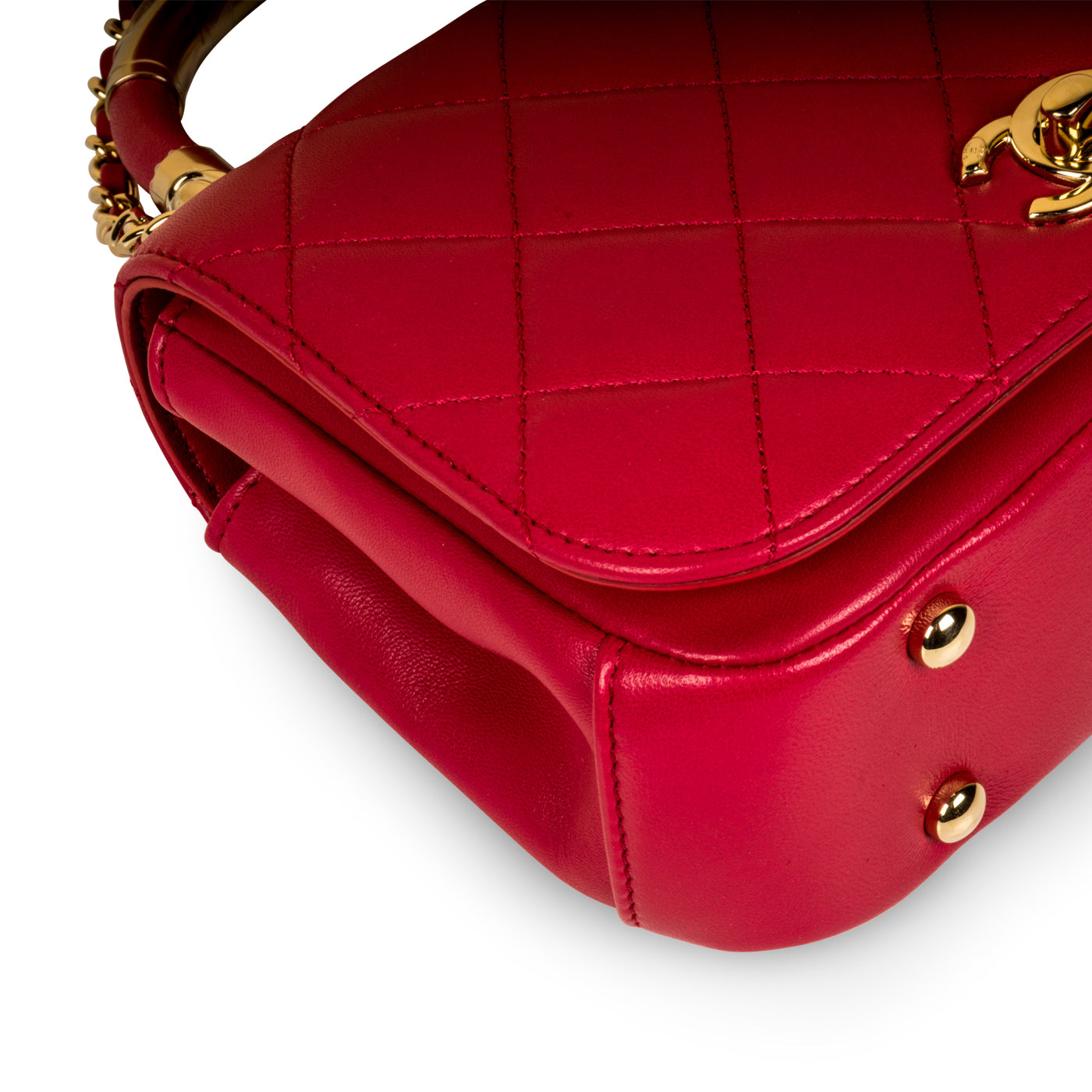 Chanel Chic Carry Top Handle Small - Fuschia