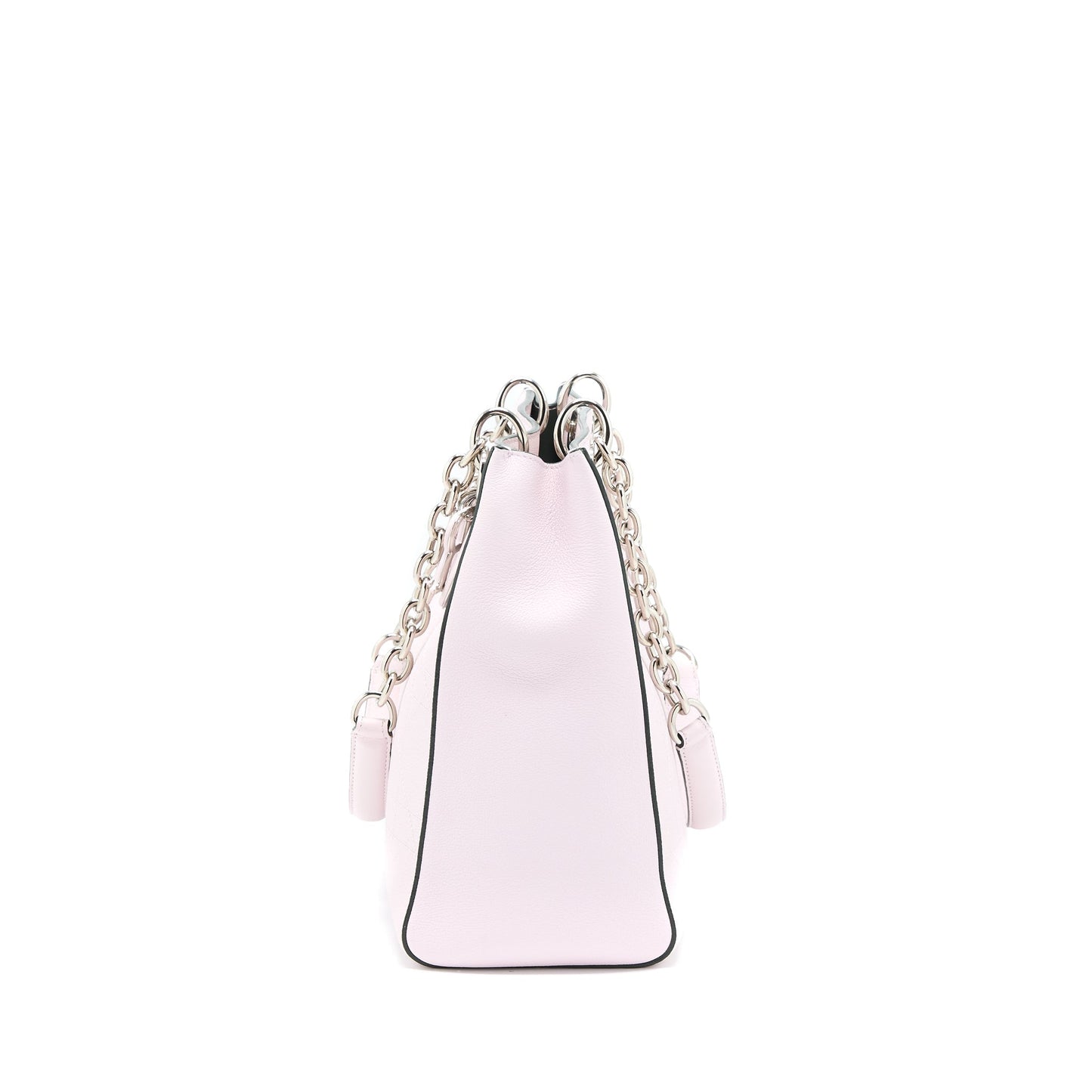 Dior Tote Purse Calfskin Light Pink