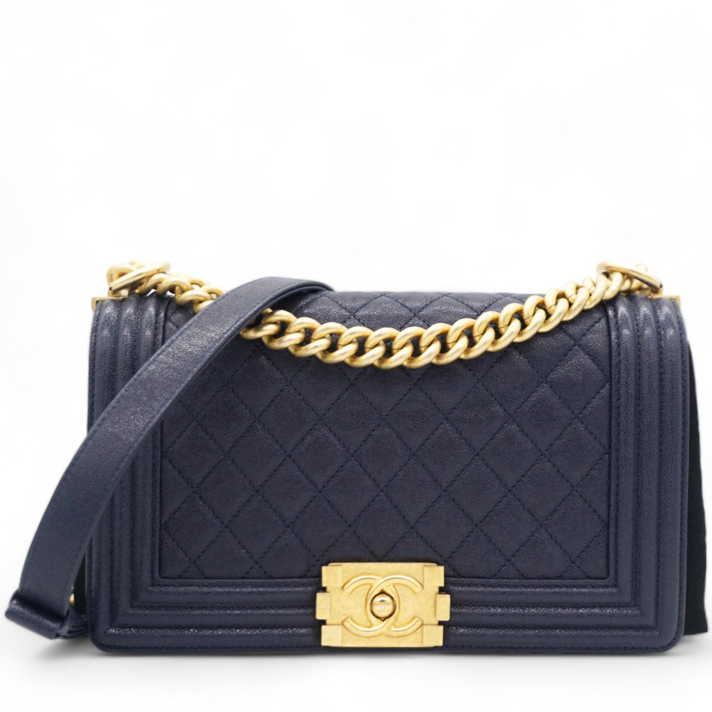 Chanel Caviar Quilted Medium Boy Flap