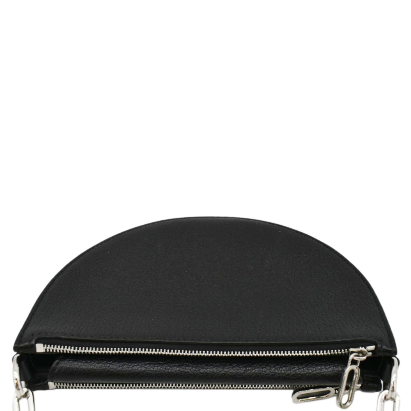 Burberry Pecan Small Leather Shoulder Bag Black