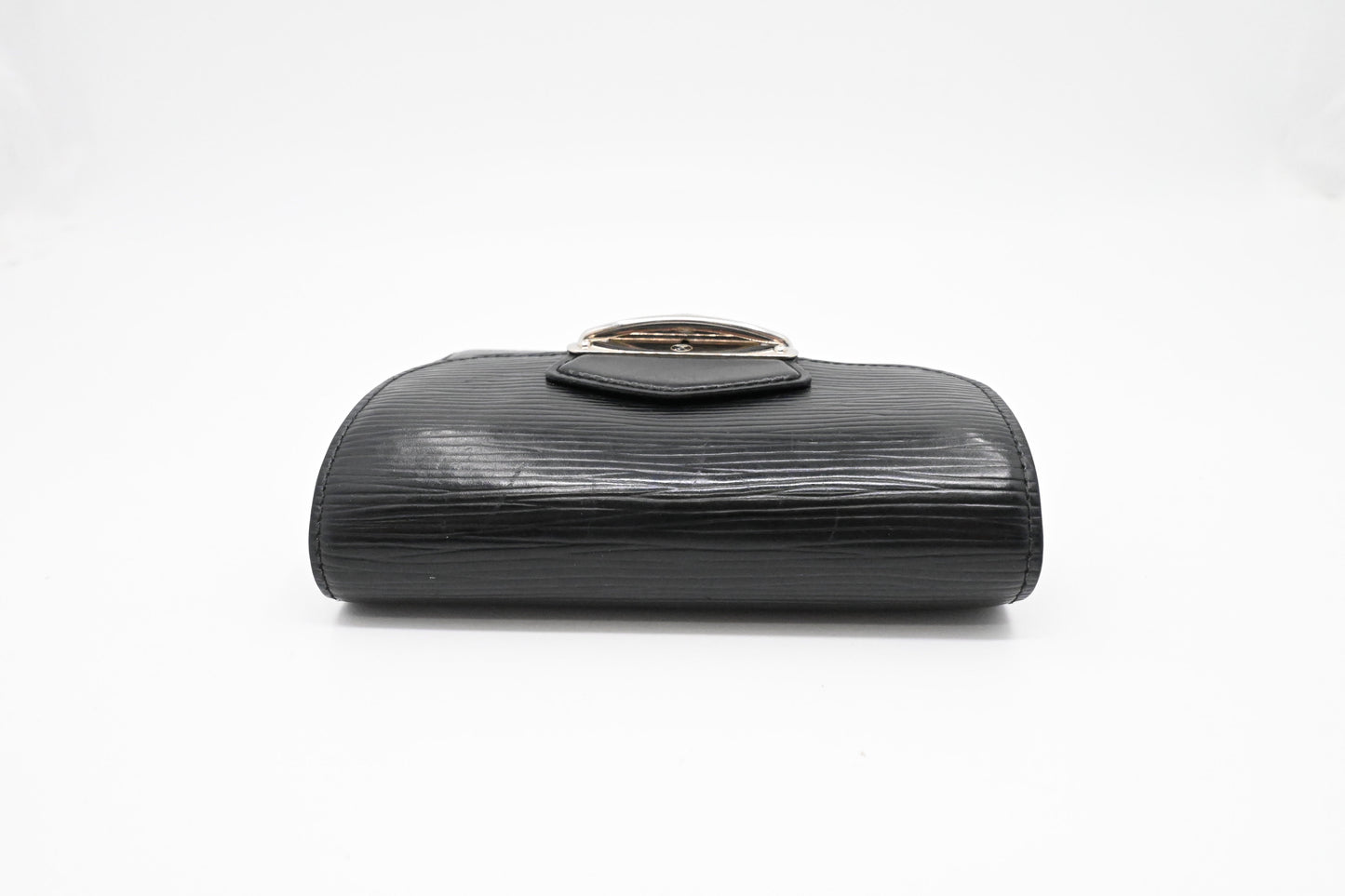 Louis Vuitton Compact Wallet in Black Epi Leather