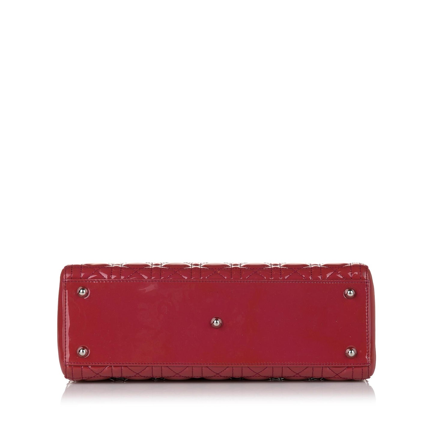 Dior Cannage Dior Patent Leather Satchel (SHG-34555)