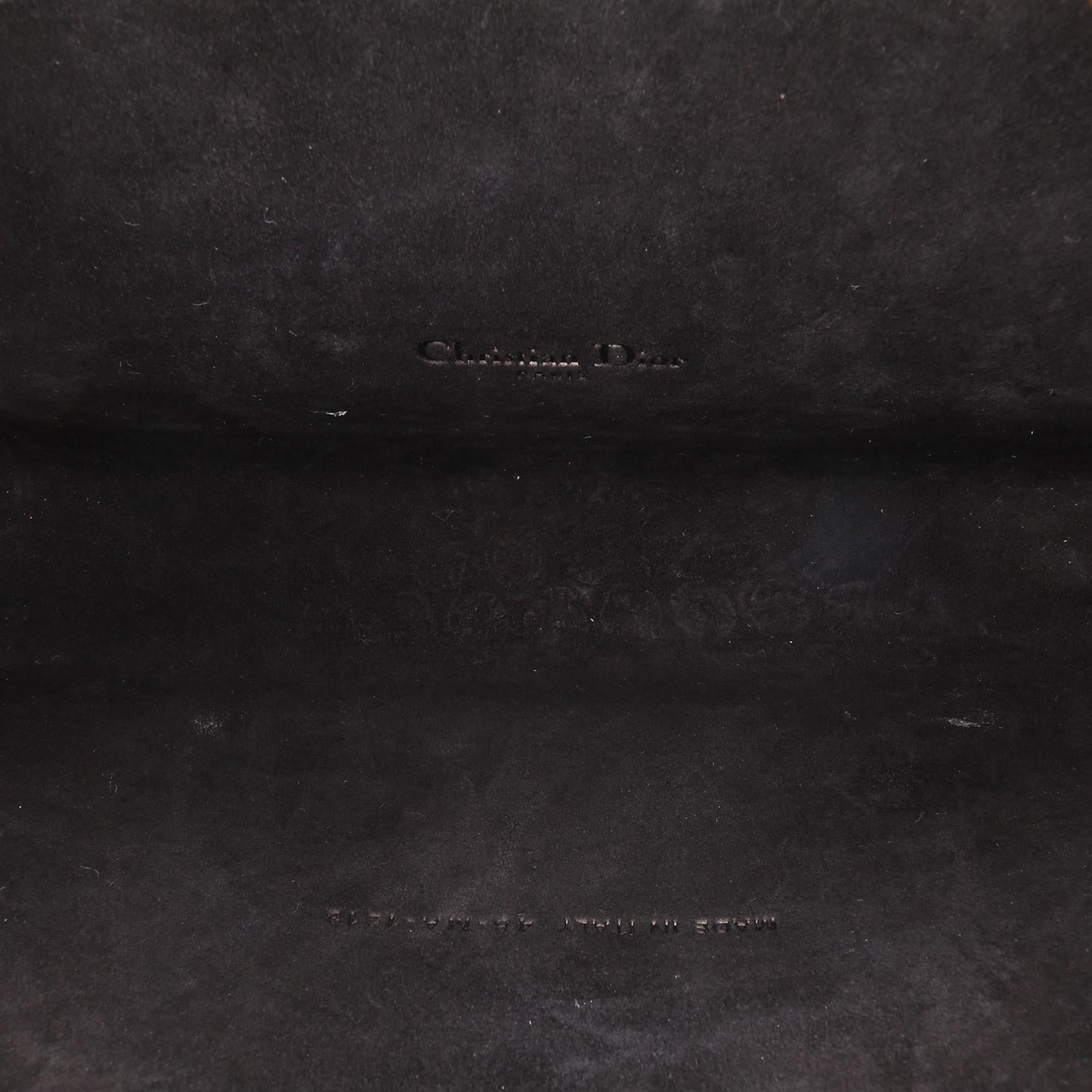 Dior Grained Calfskin Caro Double Pouch