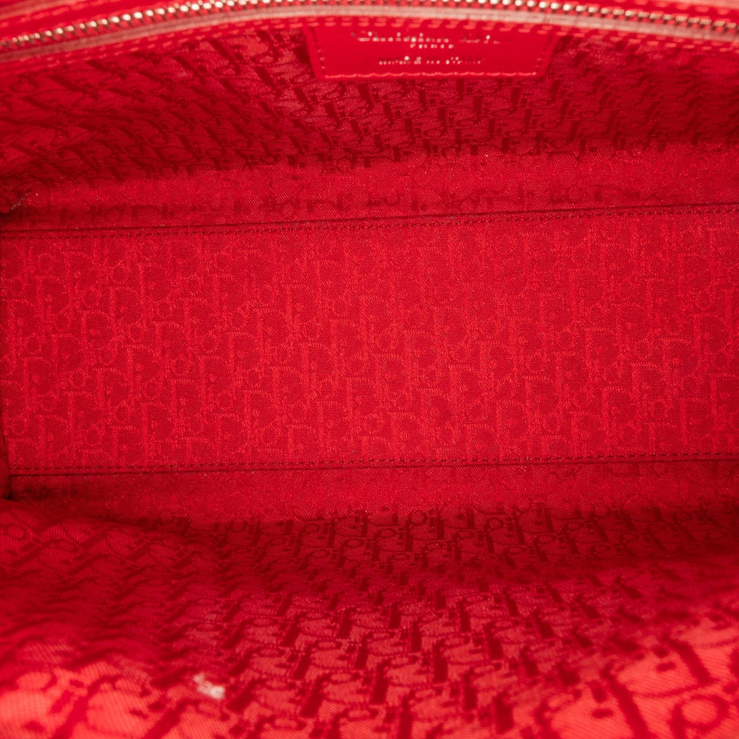 Dior Large Lambskin Cannage Lady Dior