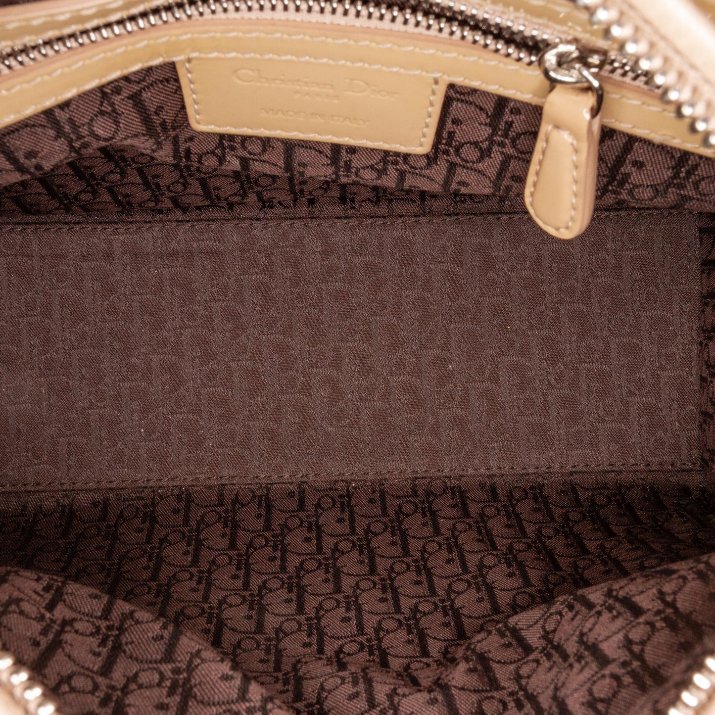 Dior Medium Patent Cannage Lady Dior