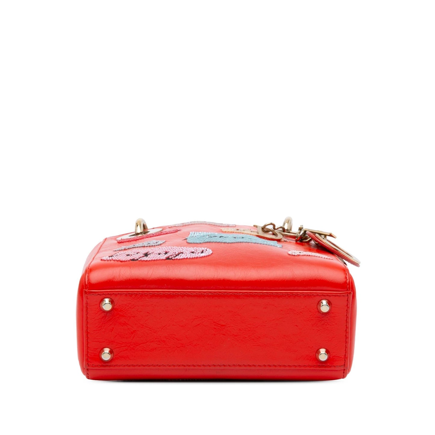 Dior Mini Calfskin Sequin Embellished Lady Dior (SHG-daXE6X)