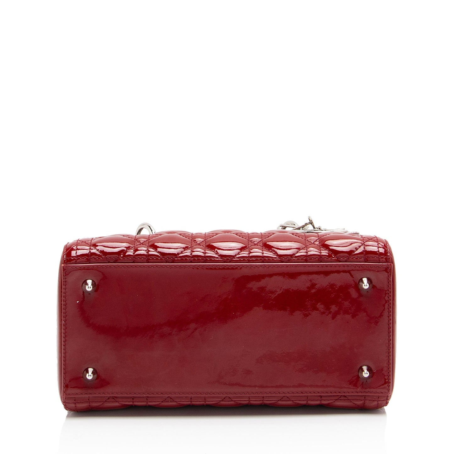 Dior Patent Leather Dior Medium Tote (SHF-Wd5jCB)