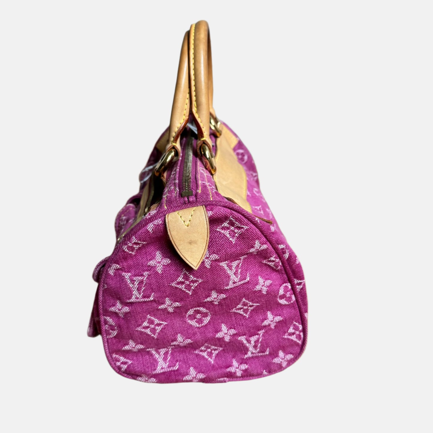Louis Vuitton Denim Neo Boston Bag Pink