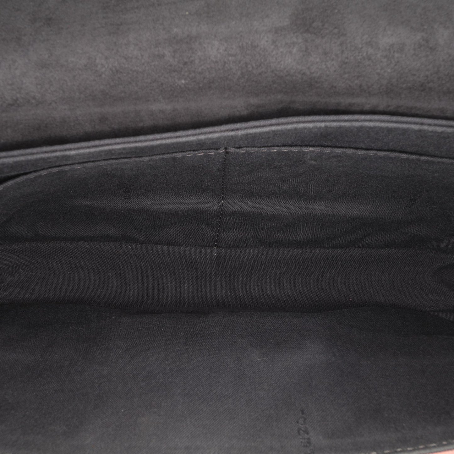 Fendi Zucca Canvas Convertible Baguette Satchel