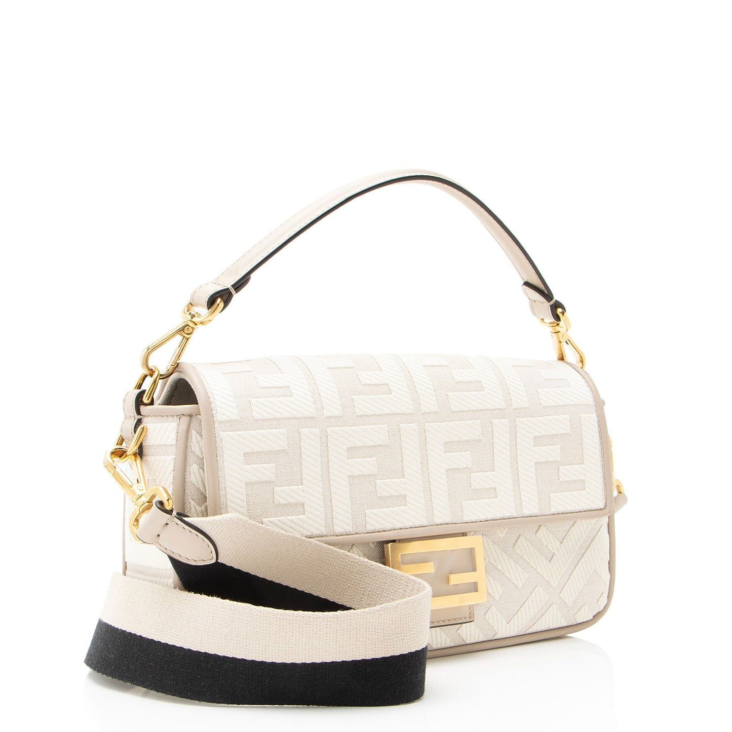 Fendi Canvas B Bis Shoulder Bag