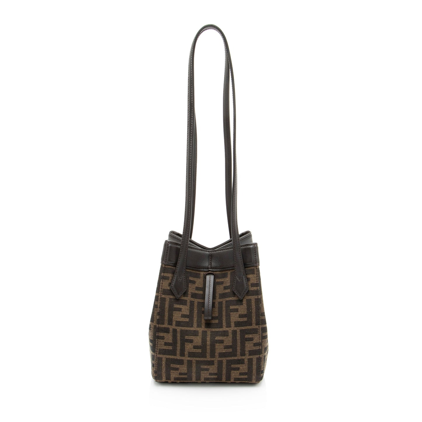 Fendi Zucca Coated Canvas FF 1974 Backpack