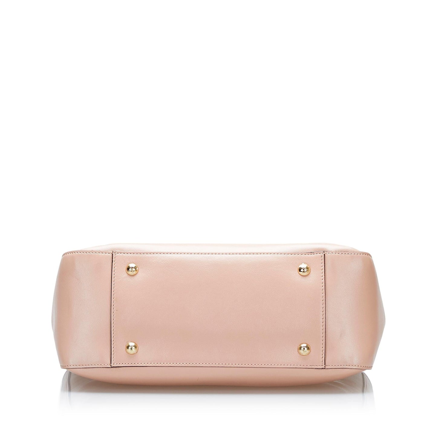 Fendi Gloria Leather Satchel (SHG-4HlvPV)