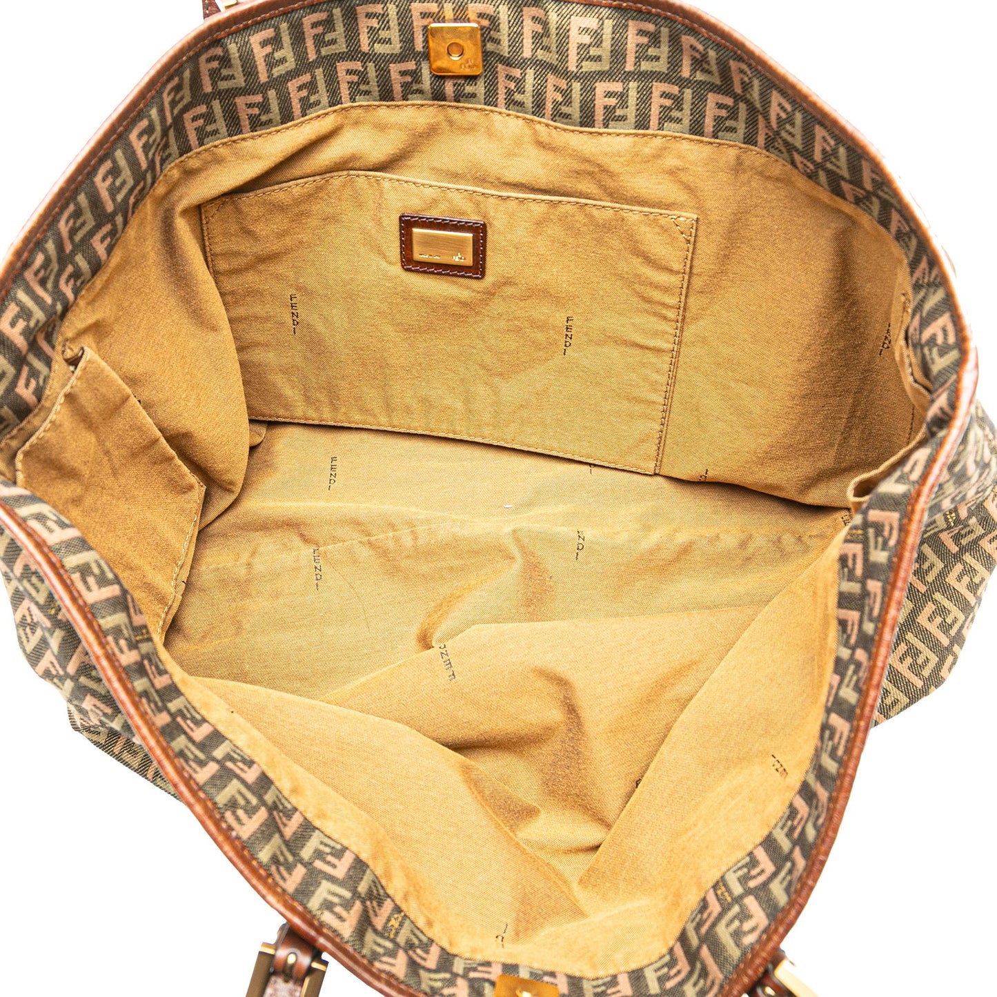 Fendi Small Canvas Fendigraphy Hobo