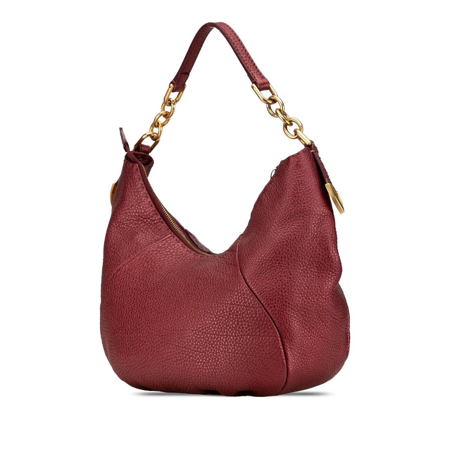 Fendi Sarah Coleman Zucca Coated Canvas 1997 Vertigo Baguette