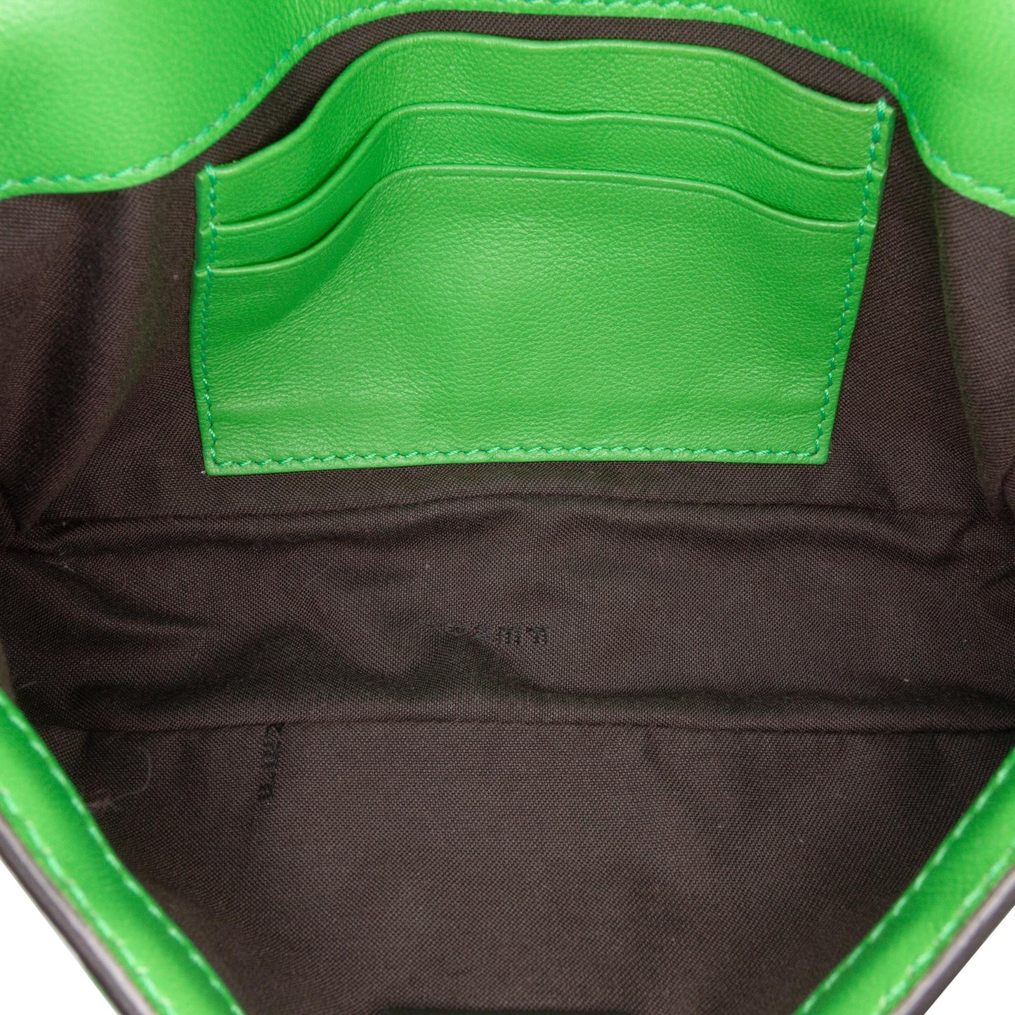 Fendi Zucca Canvas Double Flap Mamma