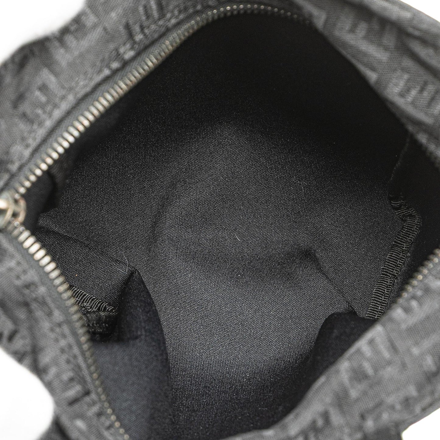 Fendi Zucca Canvas Shoulder Bag