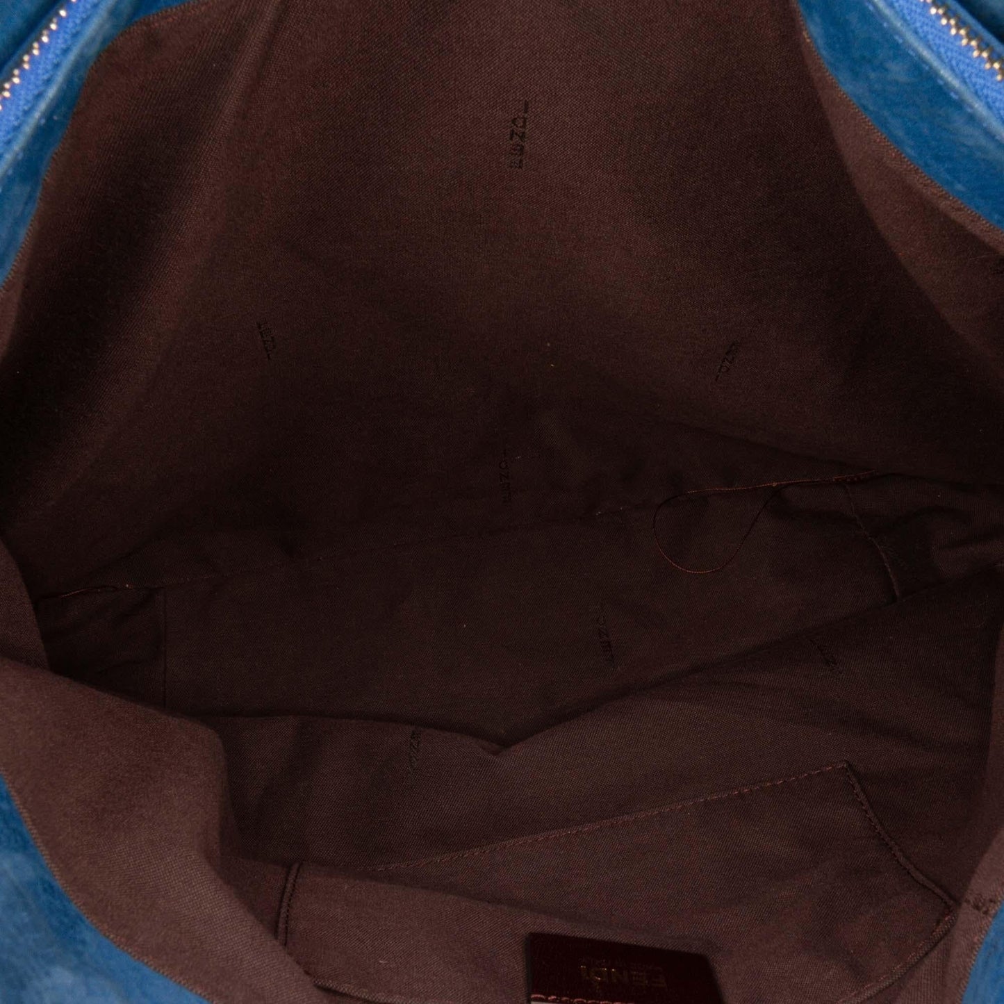 Fendi Nubuck FF Chains Tote
