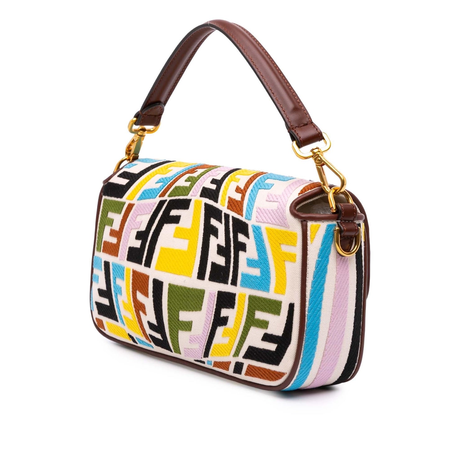 Fendi Porter Yoshida Nylon Baguette Satchel