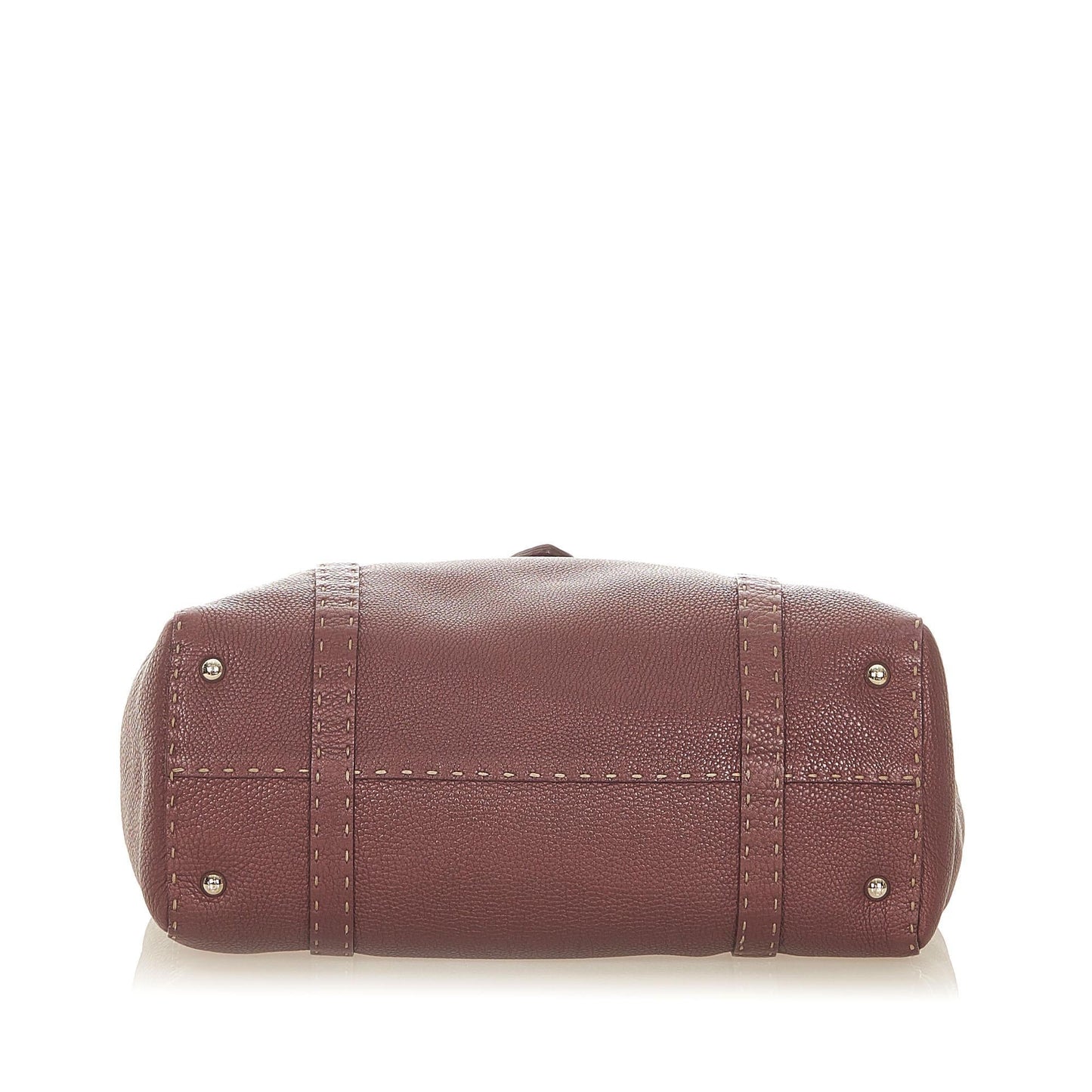 Fendi Selleria Linda Leather Shoulder Bag (SHG-31687)