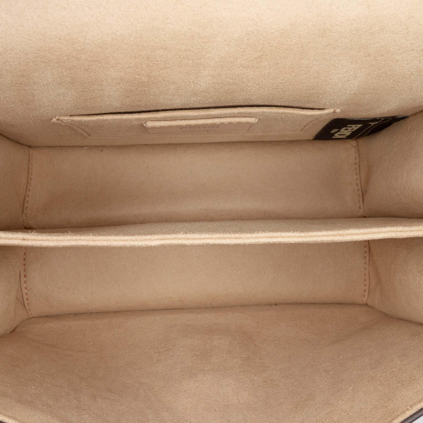 Fendi Leather Selleria Clutch