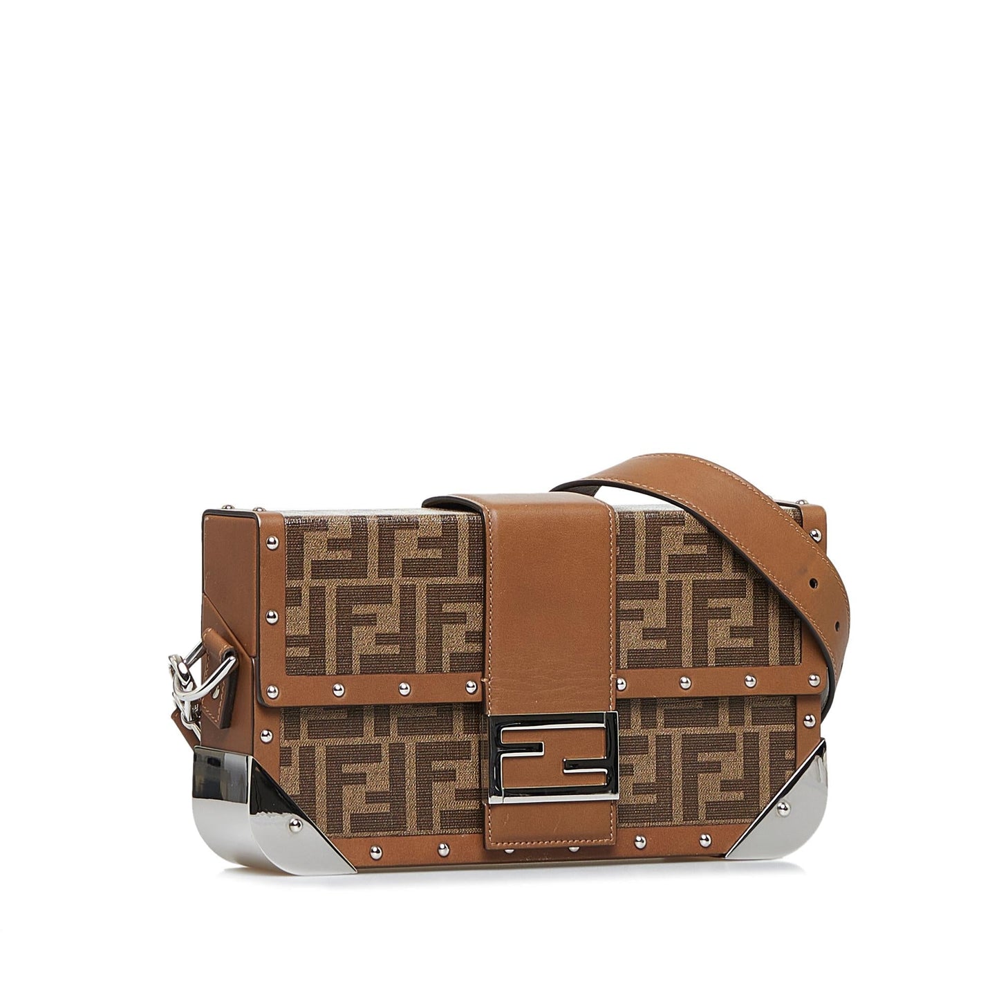 Fendi Leather Fendista Pochette Crossbody (SHG-k6jZOY)