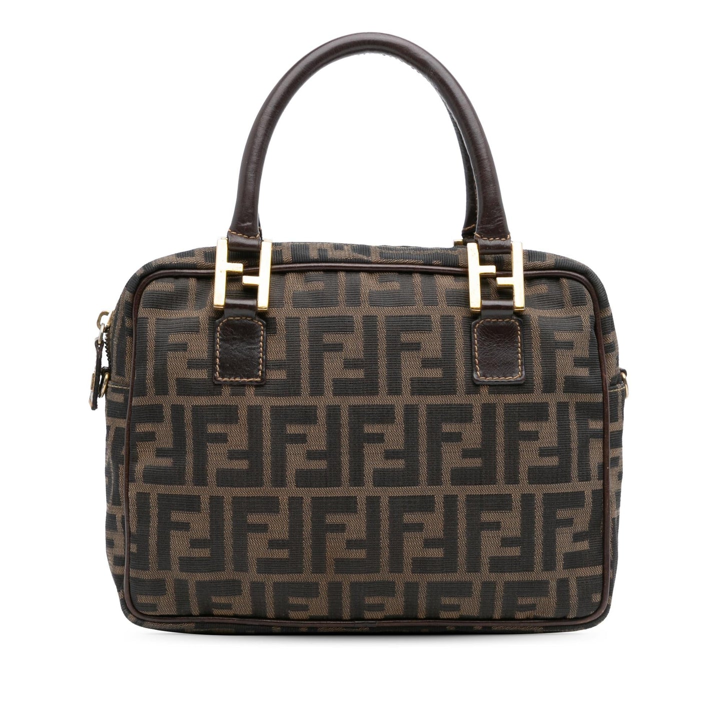 Fendi Zucca Canvas Satchel
