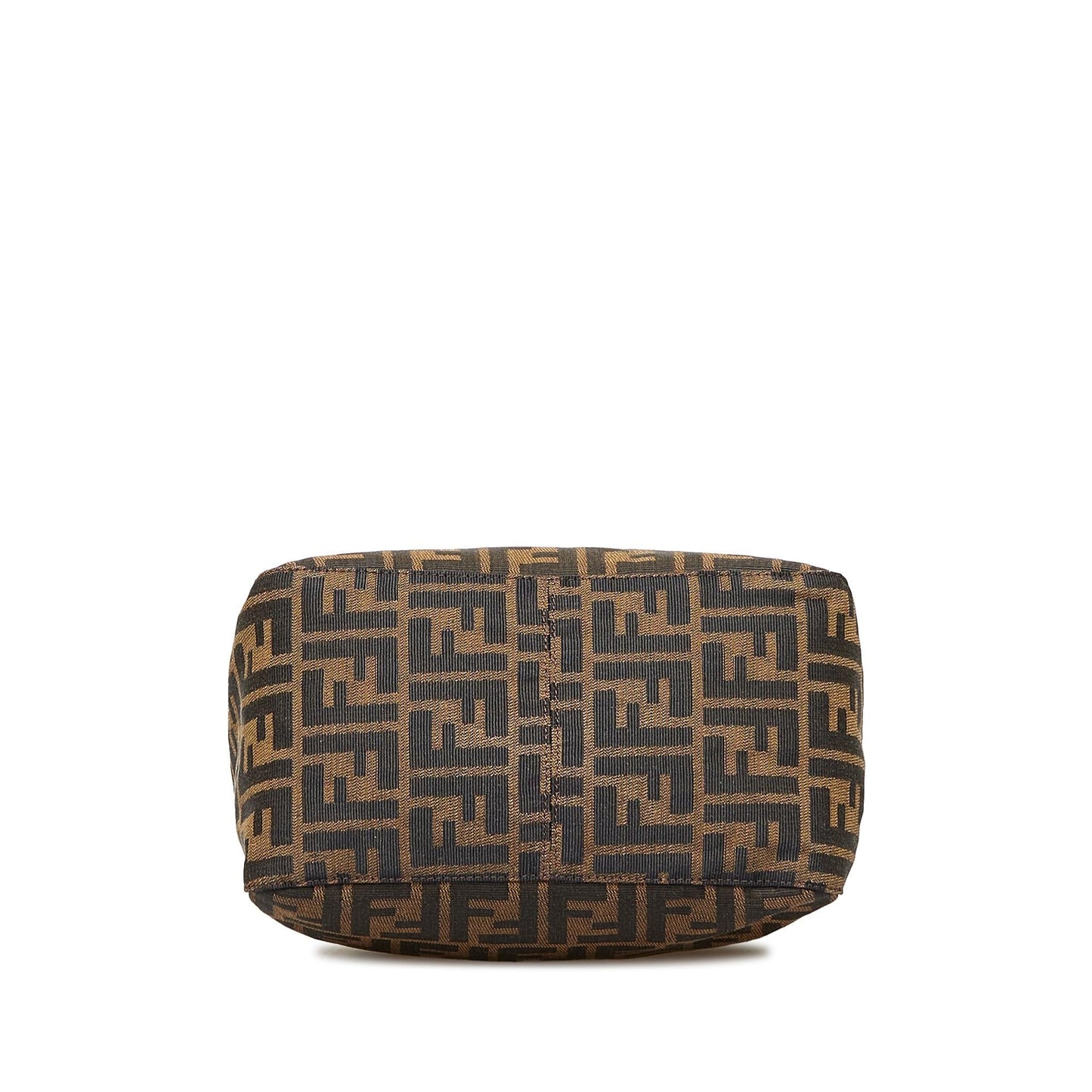Fendi Zucca Double Flap Shoulder Bag