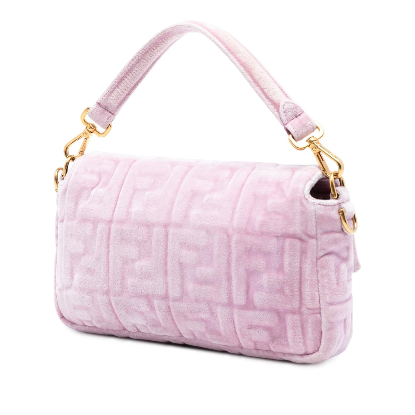 Fendi Multicolor Zucchino Spalmati Chain Pochette