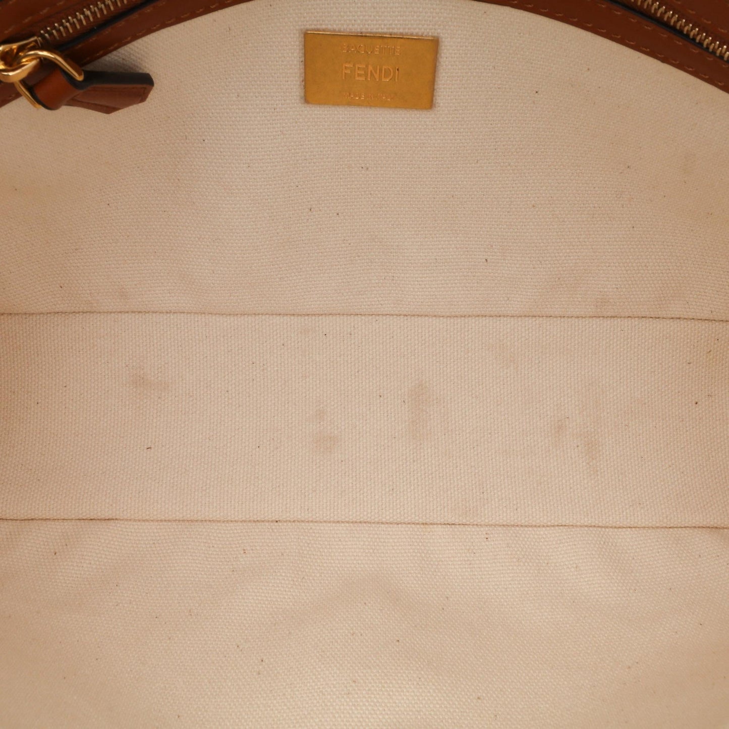 Fendi Small Leather Runaway Satchel