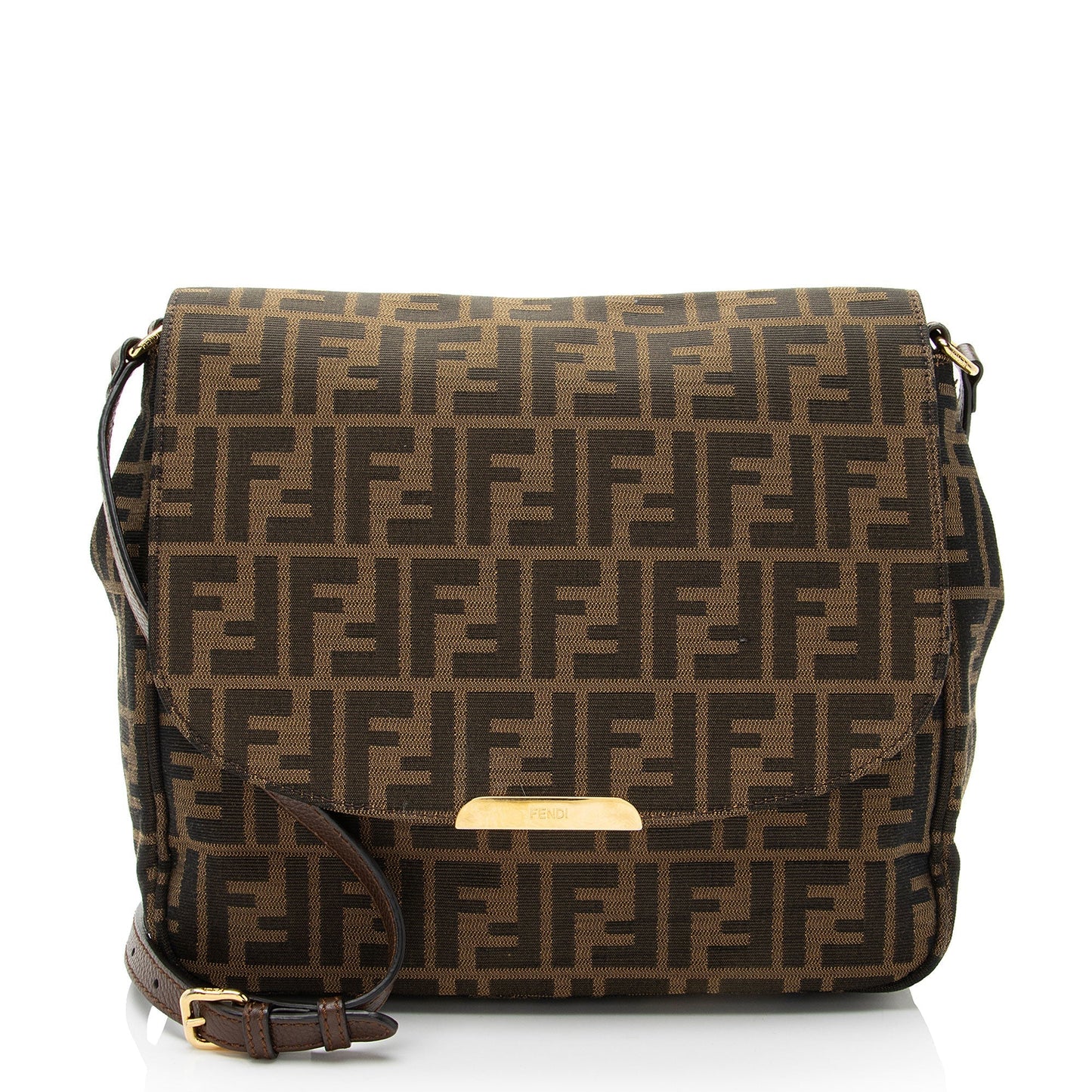 Fendi Zucca Flap Messenger