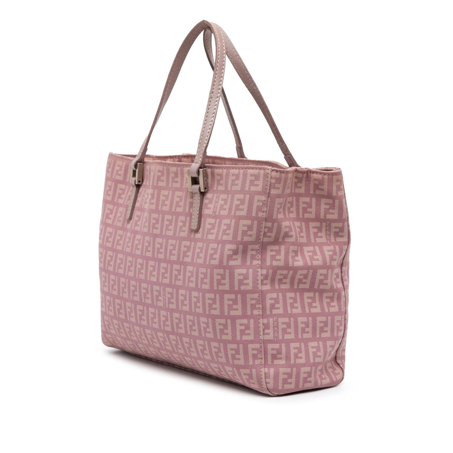 Fendi Zucca Canvas Shoulder Bag