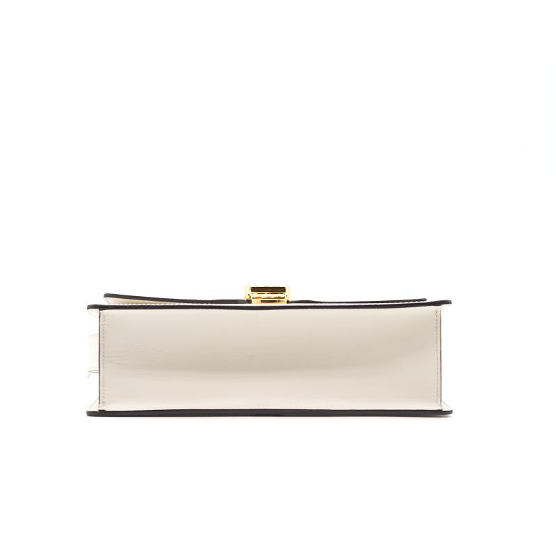 Gucci White Sylvie Small Shoulder Bag