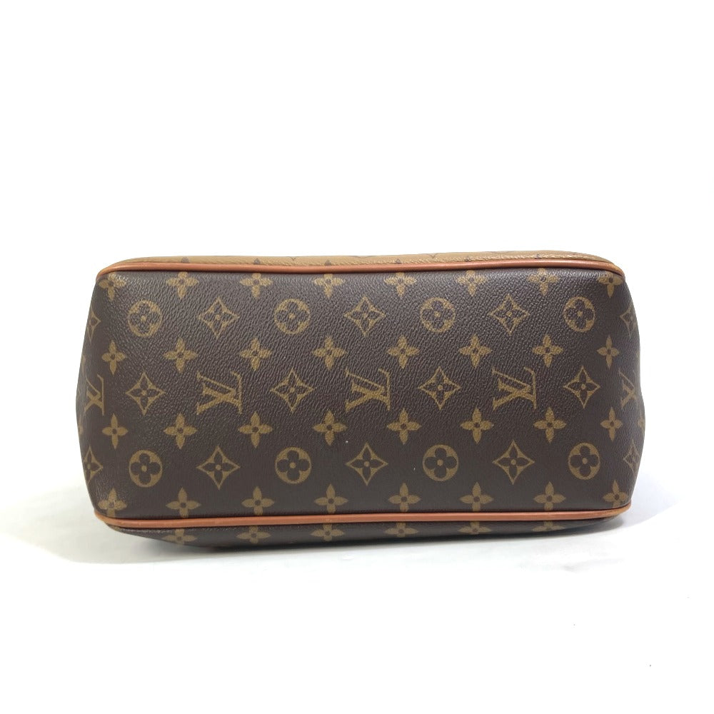 LOUIS VUITTON Shoulder Bag Monogram reverse canvas Brown Monogram reverse Hobo Dauphine PM Women