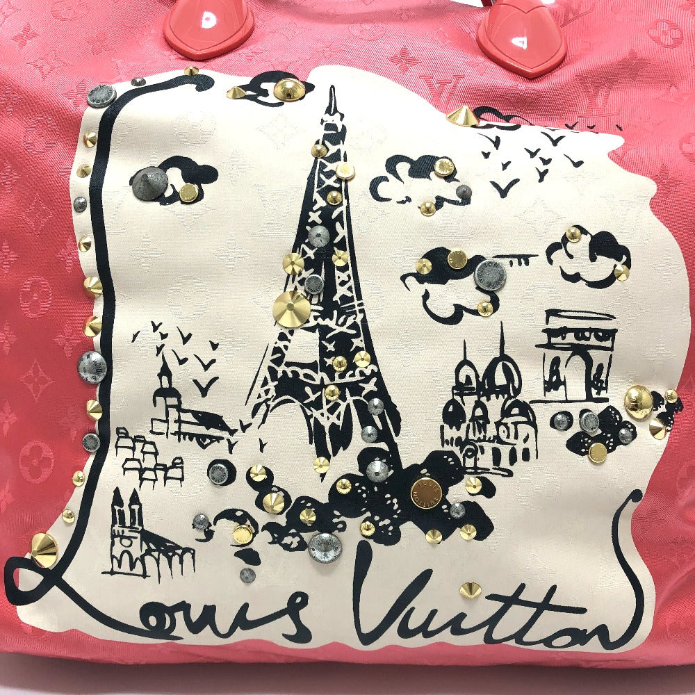 LOUIS VUITTON Tote Bag Nylon pink cruise line monogram Cava Nouvelle Vague Women
