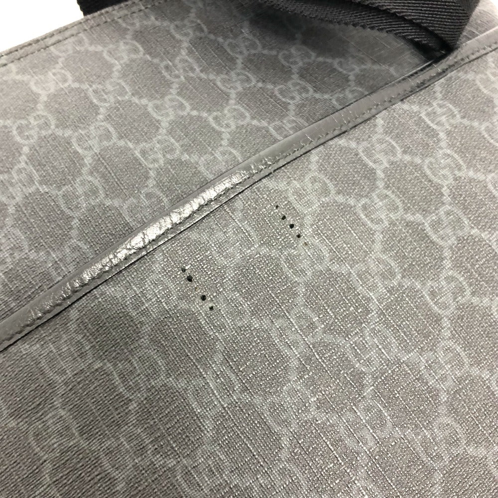 GUCCI Shoulder Bag 162904 GG Supreme Canvas black GG mens