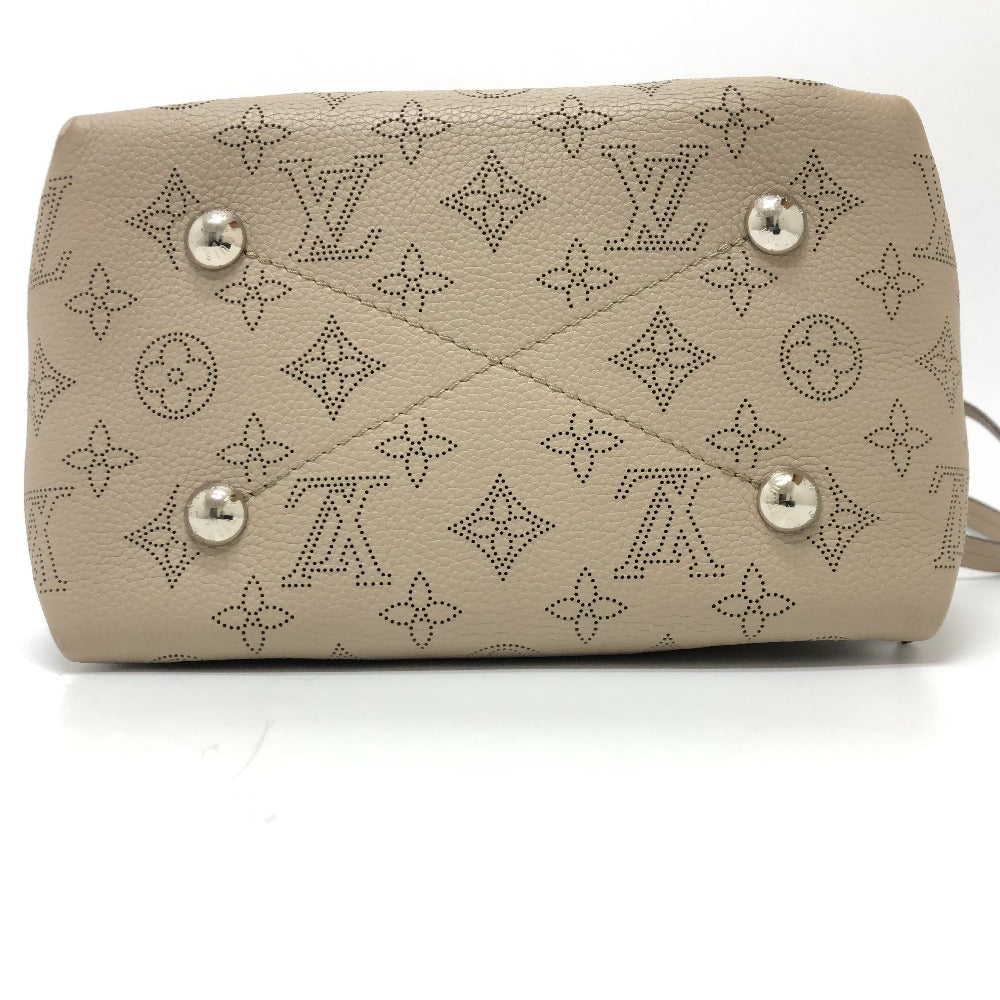 LOUIS VUITTON Shoulder Bag Monogram Mahina beige Monogram Mahina Bella