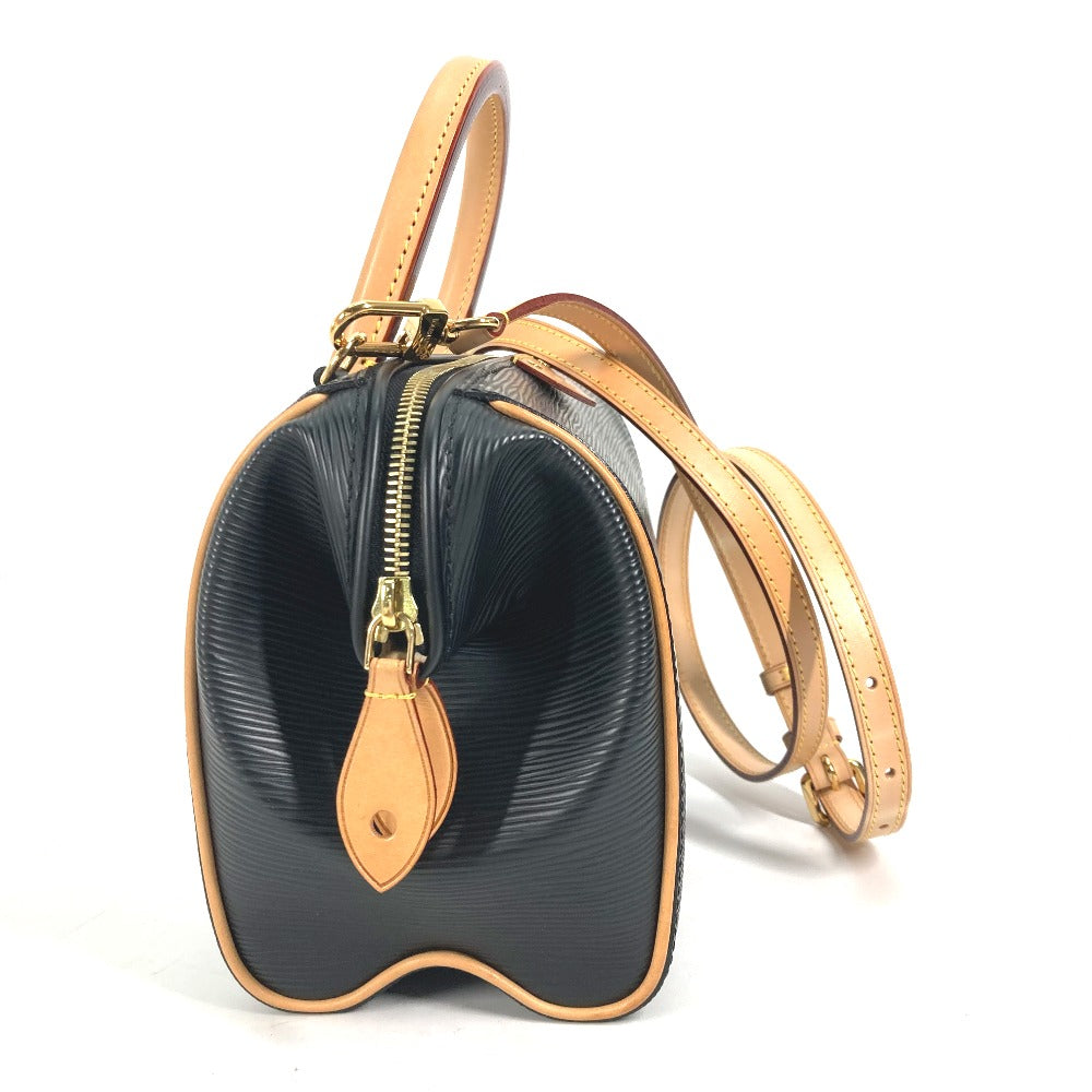 LOUIS VUITTON Handbag Epi Leather black Epi Bag Crossbody Dog PM Women
