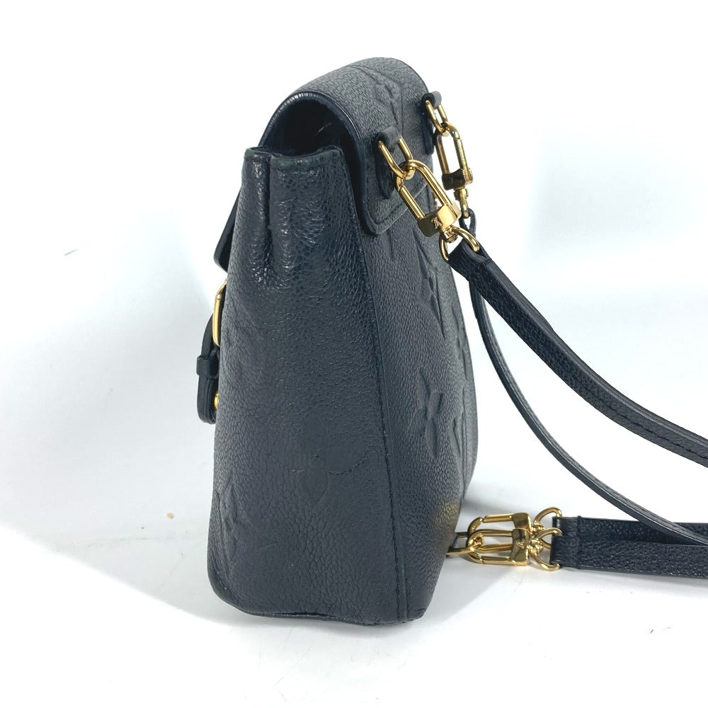 LOUIS VUITTON Backpack Monogram Ann Platt Leather black Monogram Ann Platt Tiny Backpack Women