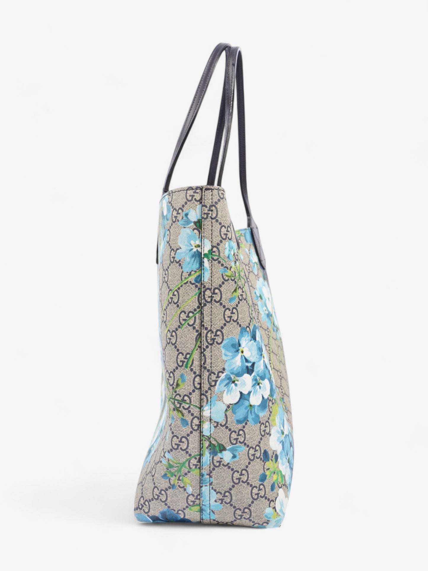 Gucci Blooms Reversible Tote GG Supreme / Bloom Coated Canvas