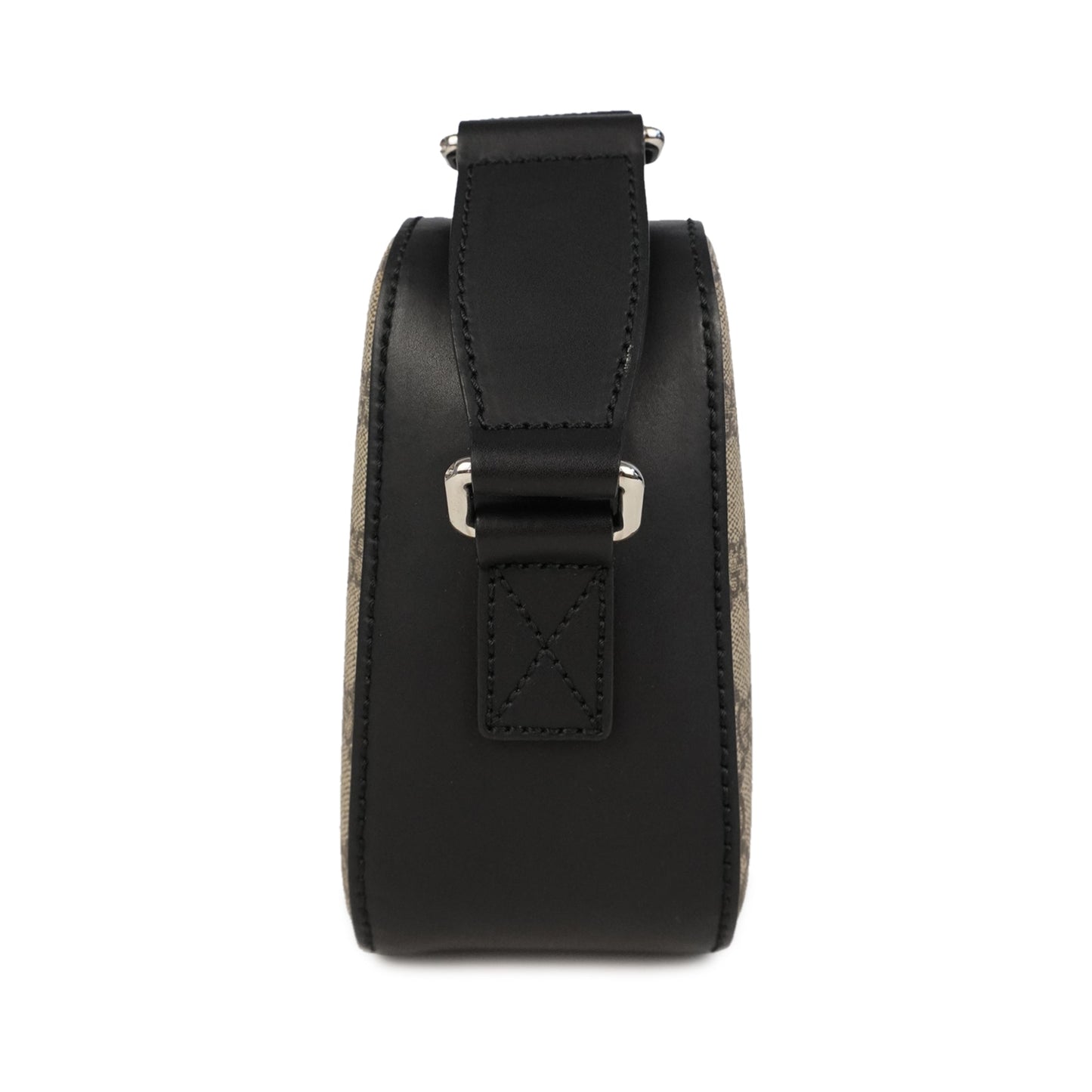 Gucci Monogram Leather Canvas Crossbody