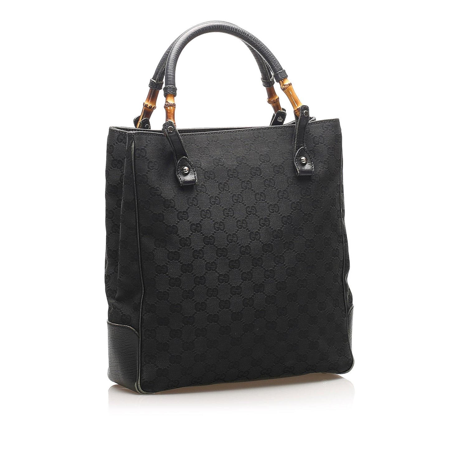 Gucci Bamboo Canvas Tote Style 7